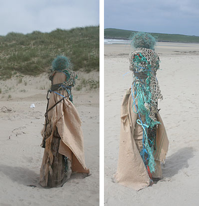 sea woman watching