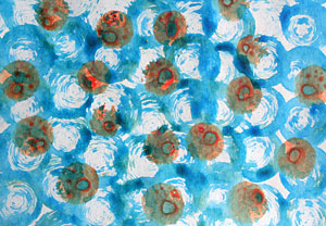 sponge prints