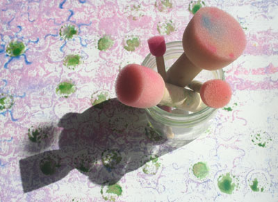 sponge brushes