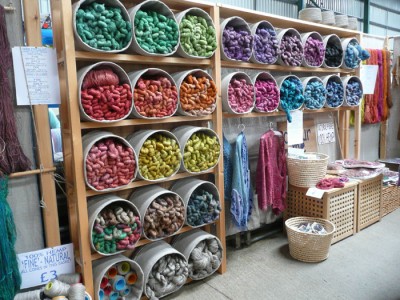dyed hemp yarns