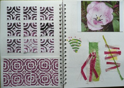 sketchbook work from tulip image
