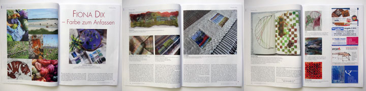 magazine pages